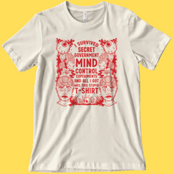Mind Control Experiments' Shirt (ONLINE ORDER ONLY)