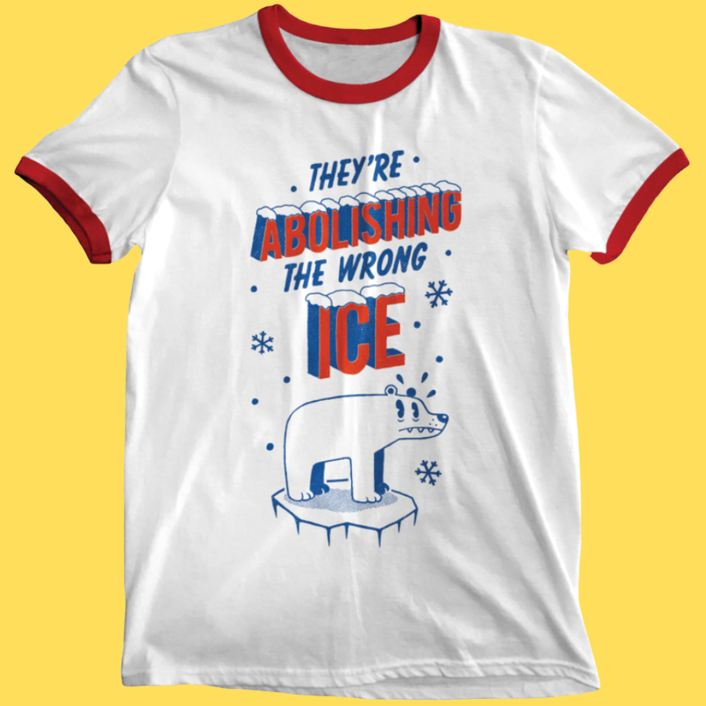 Wrong ICE' Ringer Shirt (ONLINE ORDER ONLY)