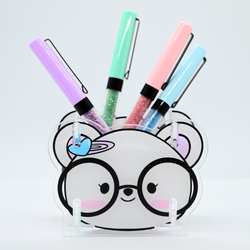 Emma Bear| Acrylic Pen Holder (ONLINE ORDER ONLY)