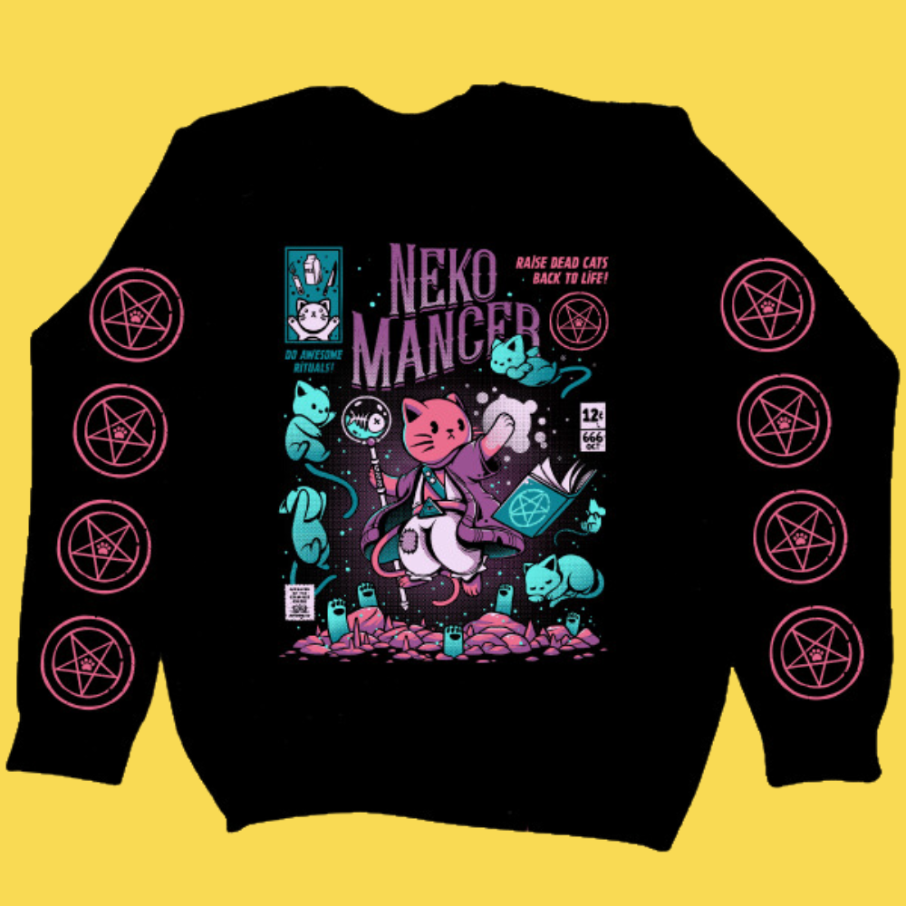 Nekomancer' Sweatshirt (ONLINE ORDER ONLY)