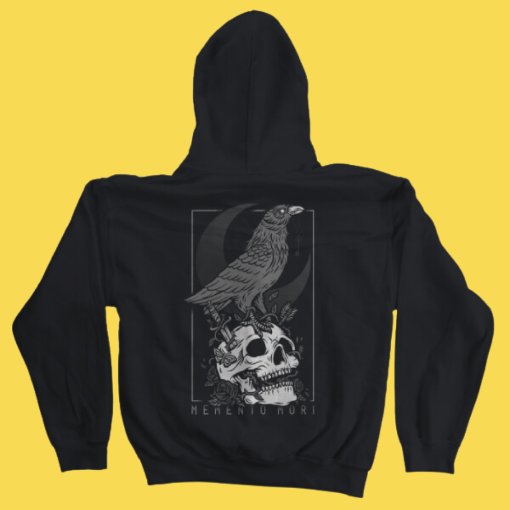 Memento Mori' Hoodie (ONLINE ORDER ONLY)