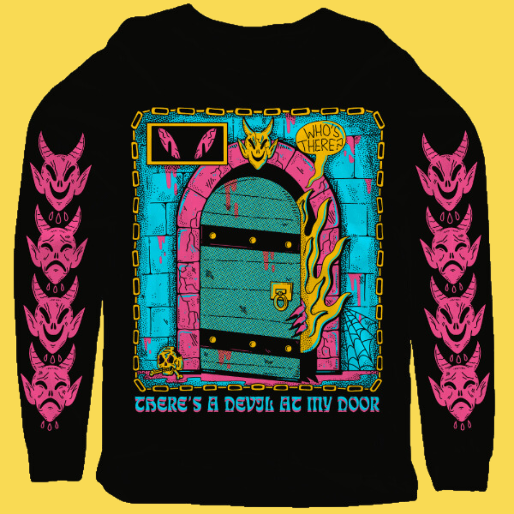 Devil At My Door' Sweatshirt (ONLINE ORDER ONLY)