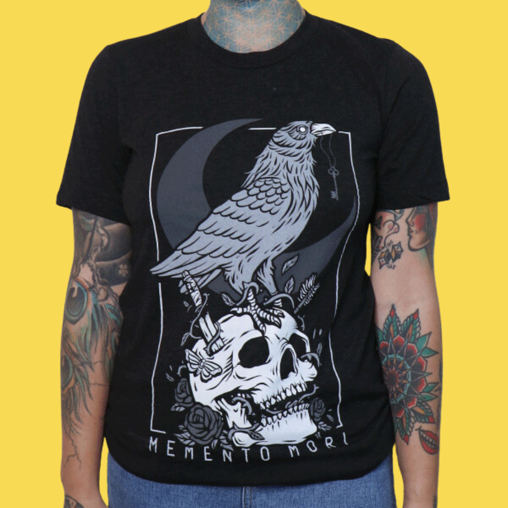 Memento Mori' Shirt (ONLINE ORDER ONLY)