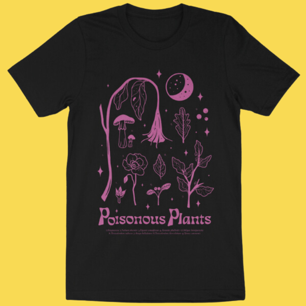 Poisonous Plants' Shirt (ONLINE ORDER ONLY)