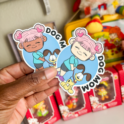 Dog Mom |Sticker Die Cut (ONLINE ORDER ONLY)