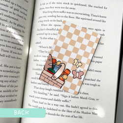 Emma's Picnic Day | Metal Book Card | Washi Card (ONLINE ORDER ONLY)