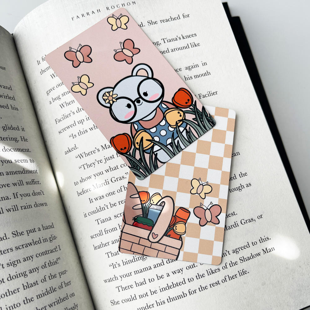 Emma's Picnic Day | Metal Book Card | Washi Card (ONLINE ORDER ONLY)
