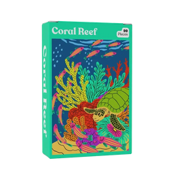 Coral Reef 99 Piece Mini Jigsaw Puzzle Puzzledly