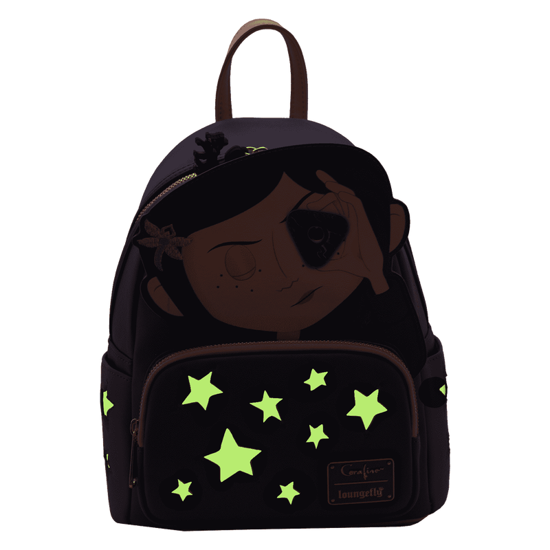 LOUNGEFLY Coraline Stars Cosplay Mini Backpack (ONLINE ORDER ONLY)