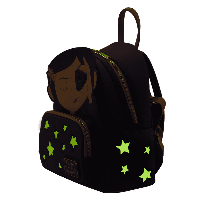 LOUNGEFLY Coraline Stars Cosplay Mini Backpack (ONLINE ORDER ONLY)