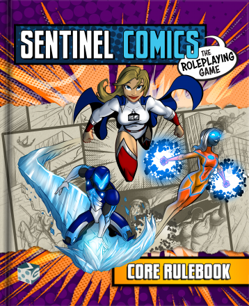 Sentinel Comics RPG: Core Rulebook (ONLINE ORDER ONLY)