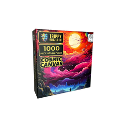 Cosmic Canvas 1000 Piece Jigsaw Puzzle Trippy