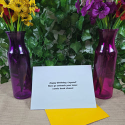 Comic Happy Birthday Card (ONLINE ORDER ONLY)