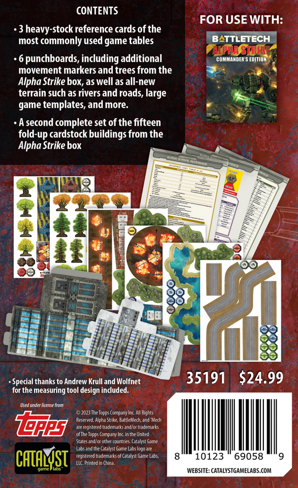 BattleTech: Alpha Strike Counters Pack (ONLINE ORDER ONLY)