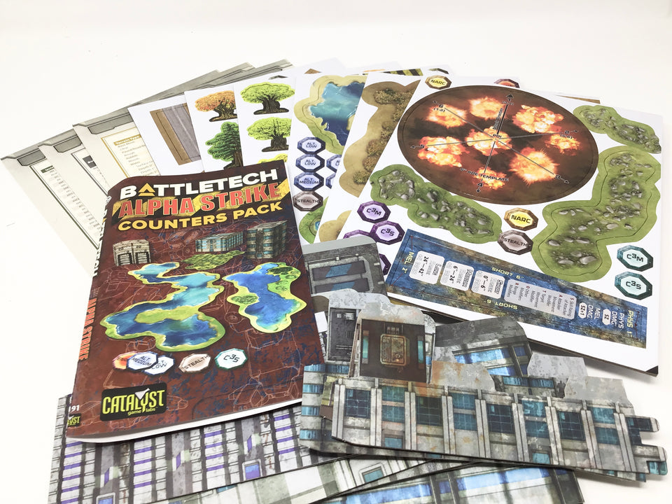 BattleTech: Alpha Strike Counters Pack (ONLINE ORDER ONLY)