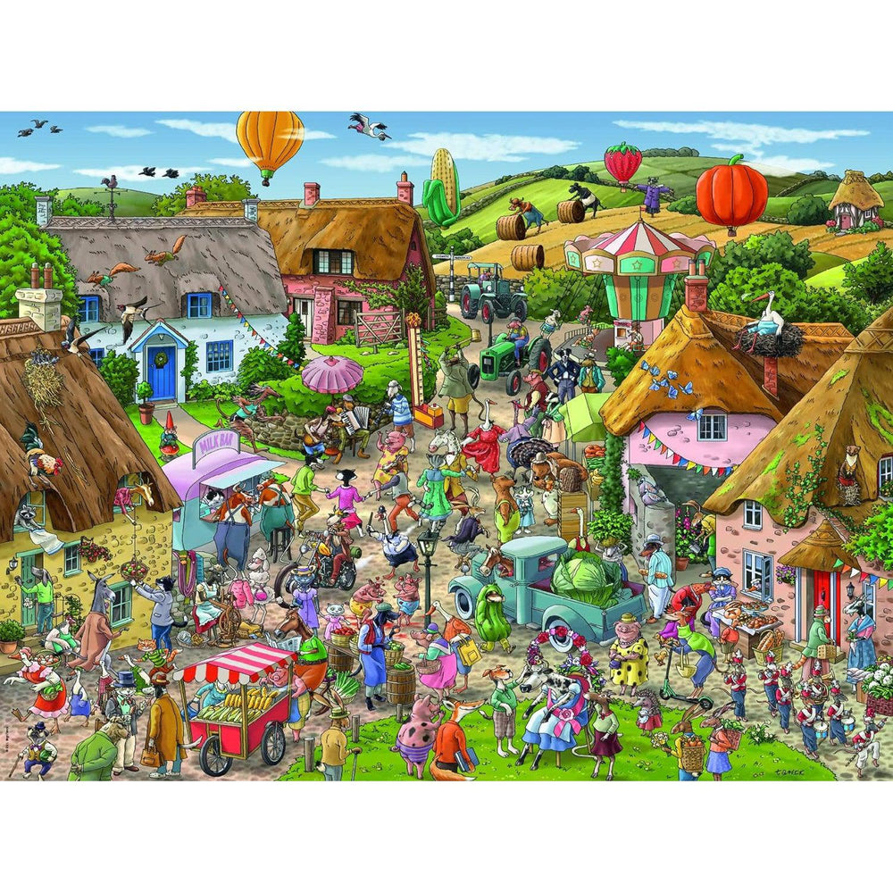 County Fair 1500 Piece Jigsaw Puzzle Heye (ONLINE ORDER ONLY)