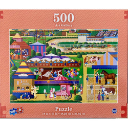 County Fair 500 Piece Jigsaw Puzzle Sure Lox (ONLINE ORDER ONLY)