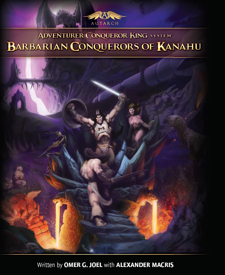 ACKS Barbarian Conquerors of Kanahu (softcover) (Online Only)