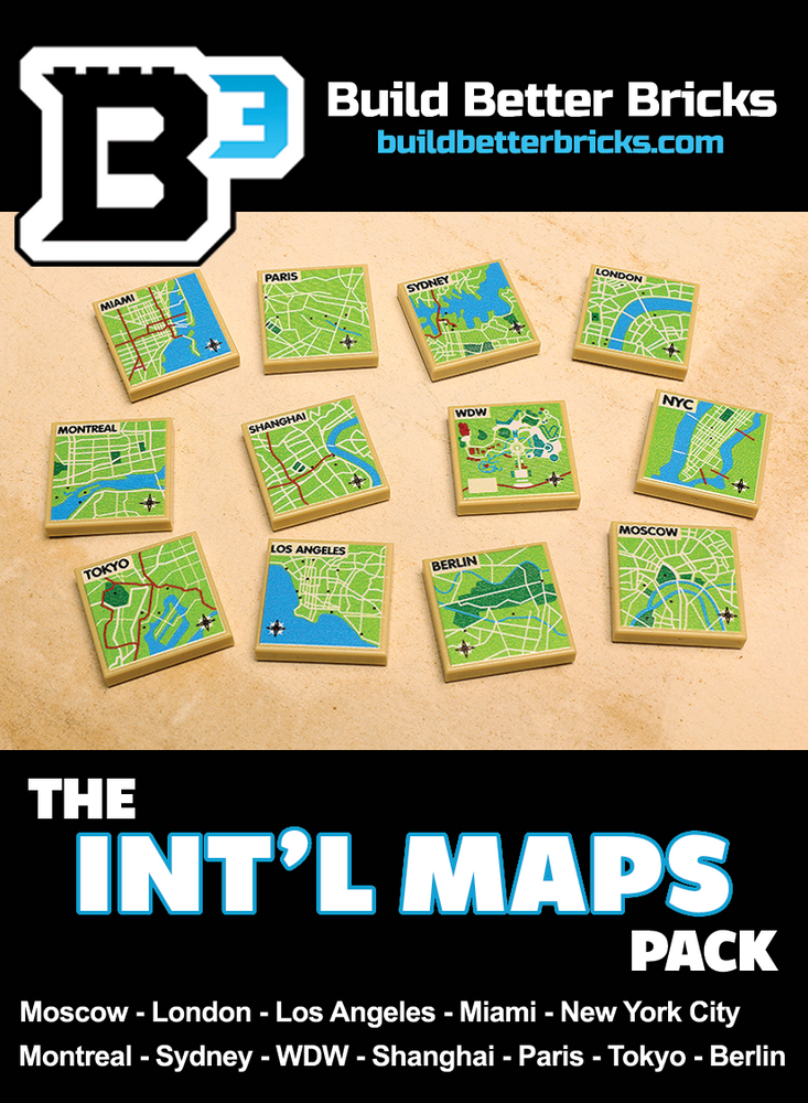 B3 Customs® International Maps Pack (Online Order Only)