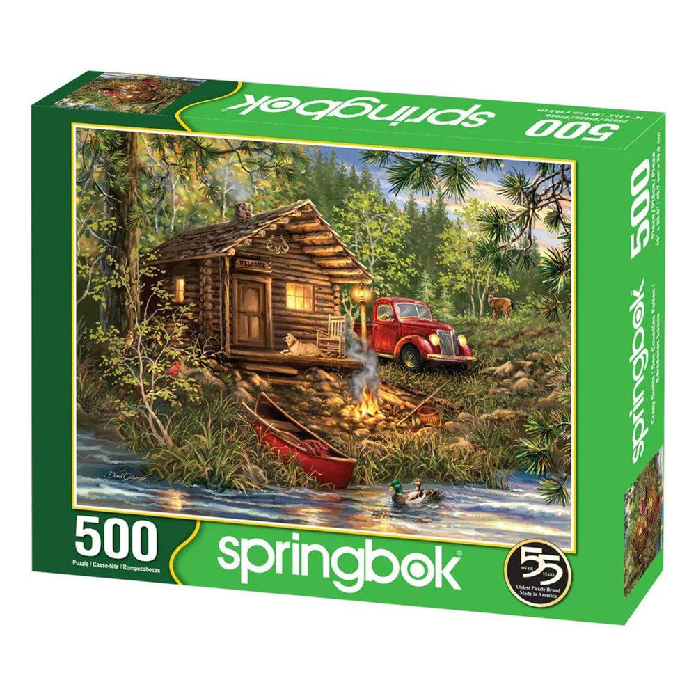 Cozy Cabin Life 500 Piece Jigsaw Puzzle Springbok (ONLINE ORDER ONLY)