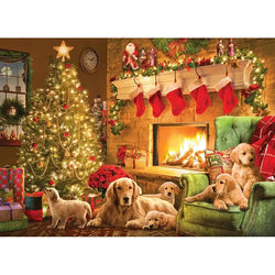 Cozy Fireplace 1000 Piece Jigsaw Puzzle Cobble Hill (ONLINE ORDER ONLY)