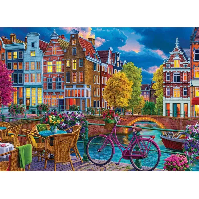 Cozy Street 1000 Piece Jigsaw Puzzle Cobble Hill (ONLINE ORDER ONLY)