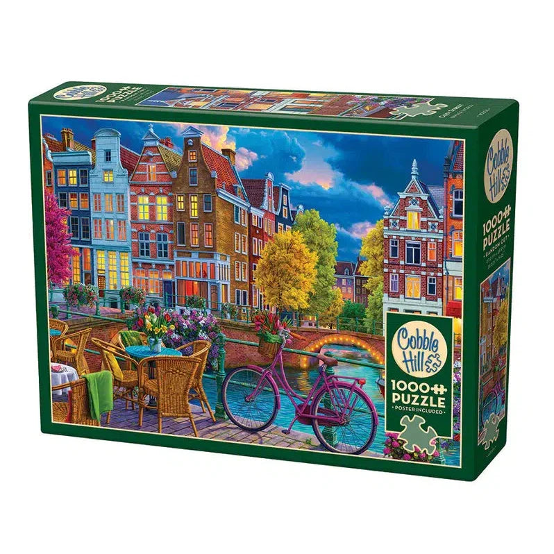 Cozy Street 1000 Piece Jigsaw Puzzle Cobble Hill (ONLINE ORDER ONLY)
