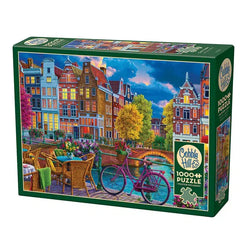 Cozy Street 1000 Piece Jigsaw Puzzle Cobble Hill (ONLINE ORDER ONLY)