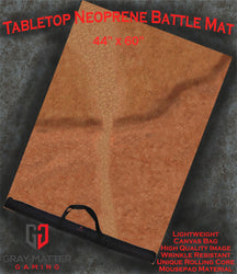 Cracked Earth - Neoprene Battle Mat with Bag