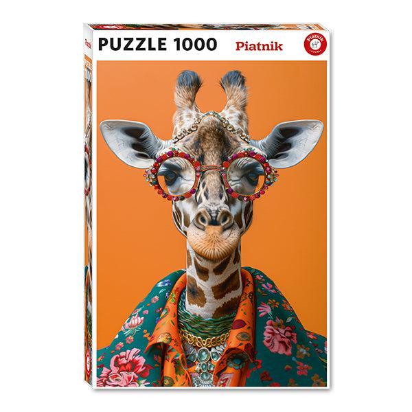 Crazy Giraffe 1000 Piece Jigsaw Puzzle Piatnik (ONLINE ORDER ONLY)