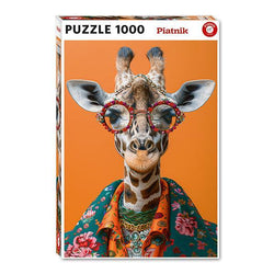 Crazy Giraffe 1000 Piece Jigsaw Puzzle Piatnik (ONLINE ORDER ONLY)