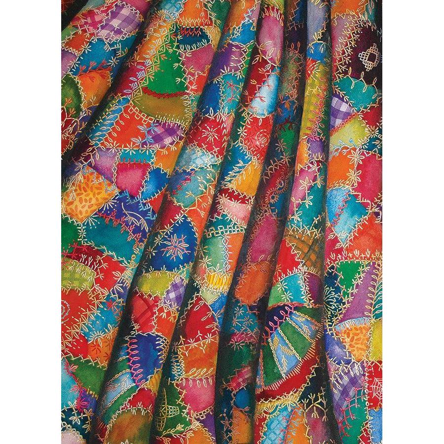 Crazy Quilt 1000 Piece Jigsaw Puzzle Cobble Hill (ONLINE ORDER ONLY)