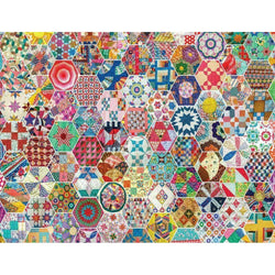 Crazy Quilts 500 Piece Jigsaw Puzzle Springbok (ONLINE ORDER ONLY)