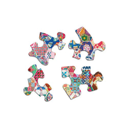 Crazy Quilts 500 Piece Jigsaw Puzzle Springbok (ONLINE ORDER ONLY)