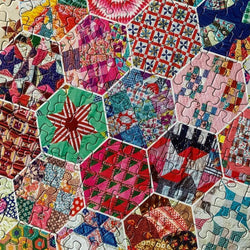 Crazy Quilts 500 Piece Jigsaw Puzzle Springbok (ONLINE ORDER ONLY)