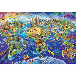Crazy World 2000 Piece Jigsaw Puzzle Eurographics (ONLINE ORDER ONLY)