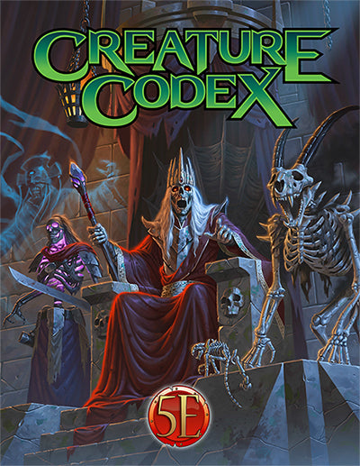 Creature Codex (Hardcover) (5E) (ONLINE ORDER ONLY)