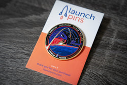 NASA Crew-9 USCV-9 Mission Patch Hard Enamel Pin (ONLINE ORDER ONLY)