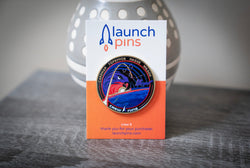 NASA Crew-9 USCV-9 Mission Patch Hard Enamel Pin (ONLINE ORDER ONLY)