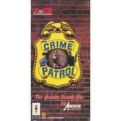 Crime Patrol - 3DO - (G&M) (Online Order Only)