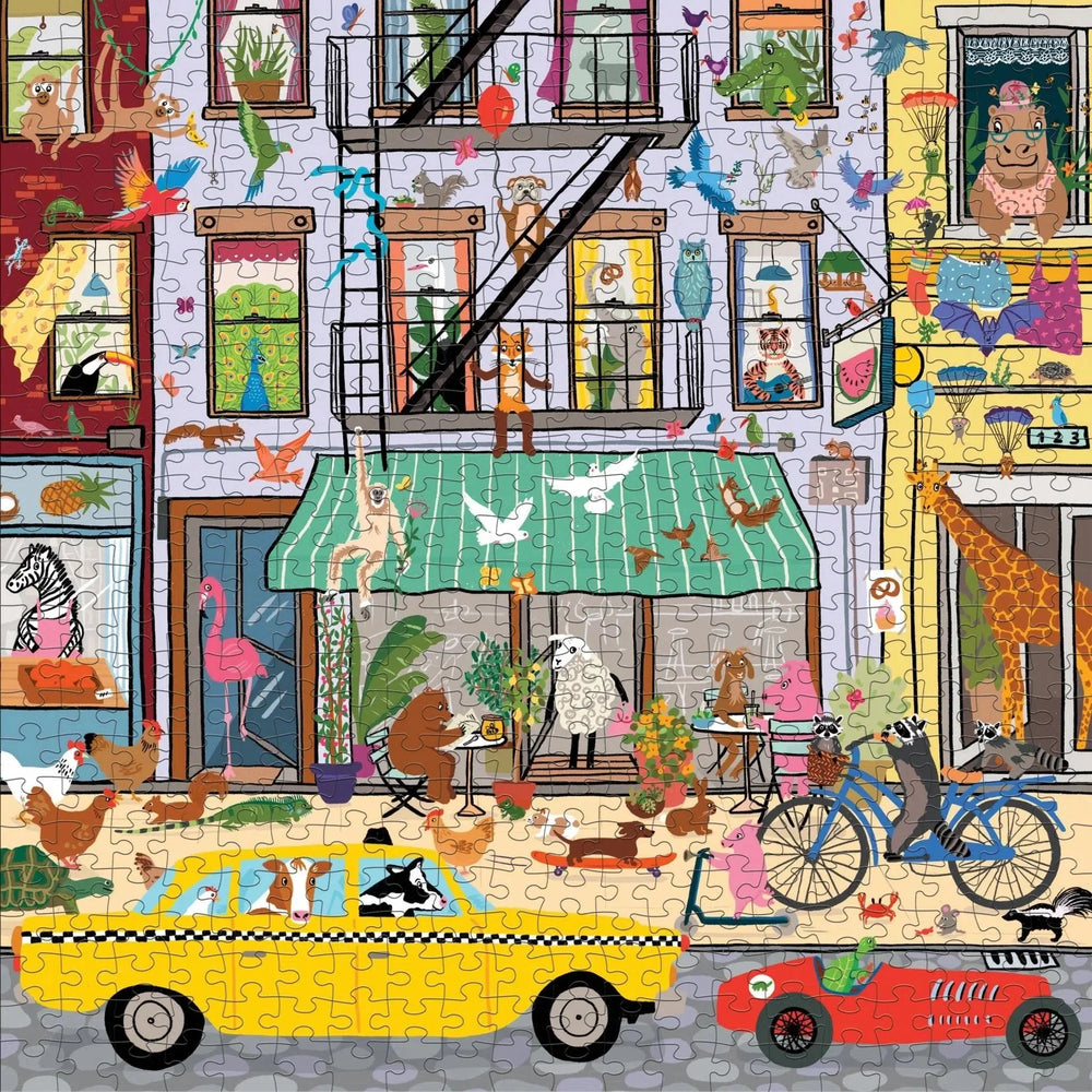 Critter City 500 Piece Jigsaw Puzzle Mudpuppy (ONLINE ORDER ONLY)