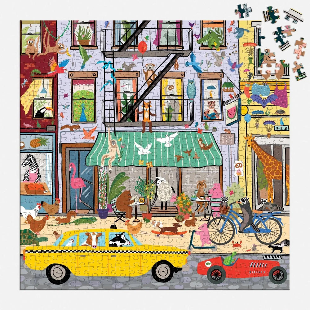 Critter City 500 Piece Jigsaw Puzzle Mudpuppy (ONLINE ORDER ONLY)