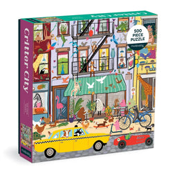 Critter City 500 Piece Jigsaw Puzzle Mudpuppy (ONLINE ORDER ONLY)