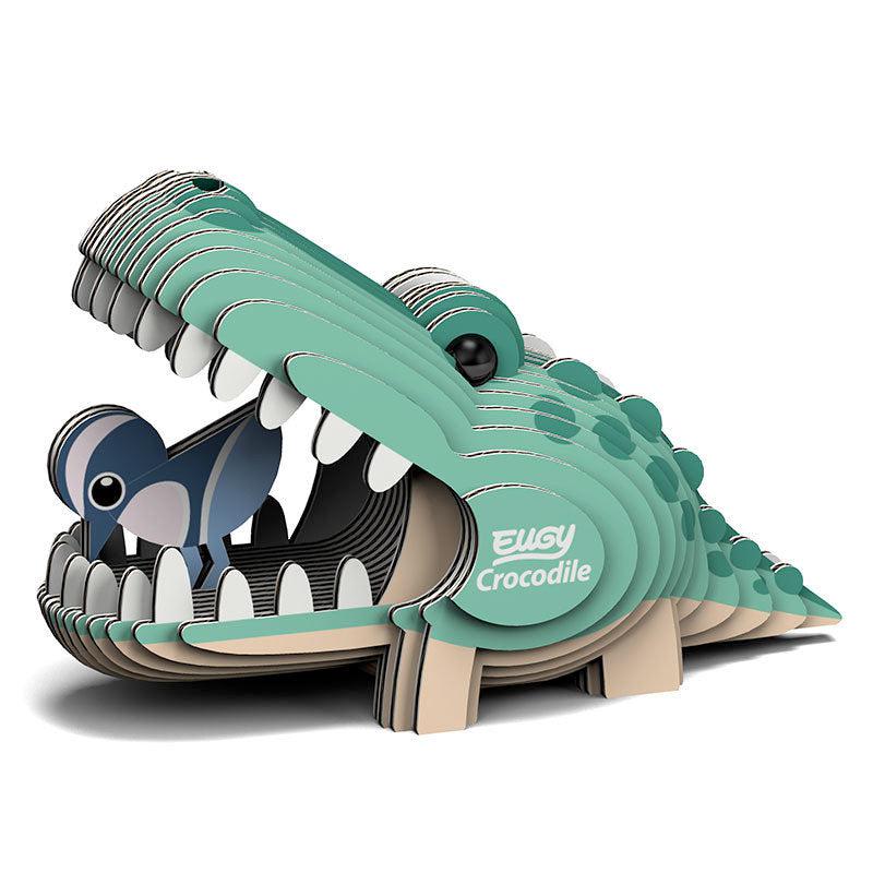 Crocodile 3D Cardboard Model Kit Eugy (ONLINE ORDER ONLY)
