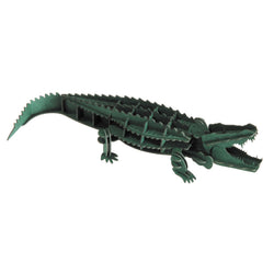 Crocodile 3D Cardboard Model Kit Fridolin (ONLINE ORDER ONLY)