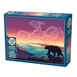 Crossings: Thunderbird and Bear 500 Piece Jigsaw Puzzle Cobble Hill (ONLINE ORDER ONLY)