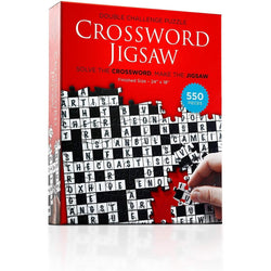 Crossword v1 550 Piece Jigsaw Puzzle Babalu (ONLINE ORDER ONLY)
