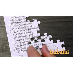 Crossword v2 550 Piece Jigsaw Puzzle Babalu (ONLINE ORDER ONLY)