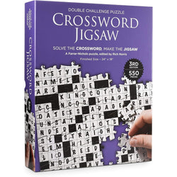 Crossword v3 550 Piece Jigsaw Puzzle Babalu (ONLINE ORDER ONLY)
