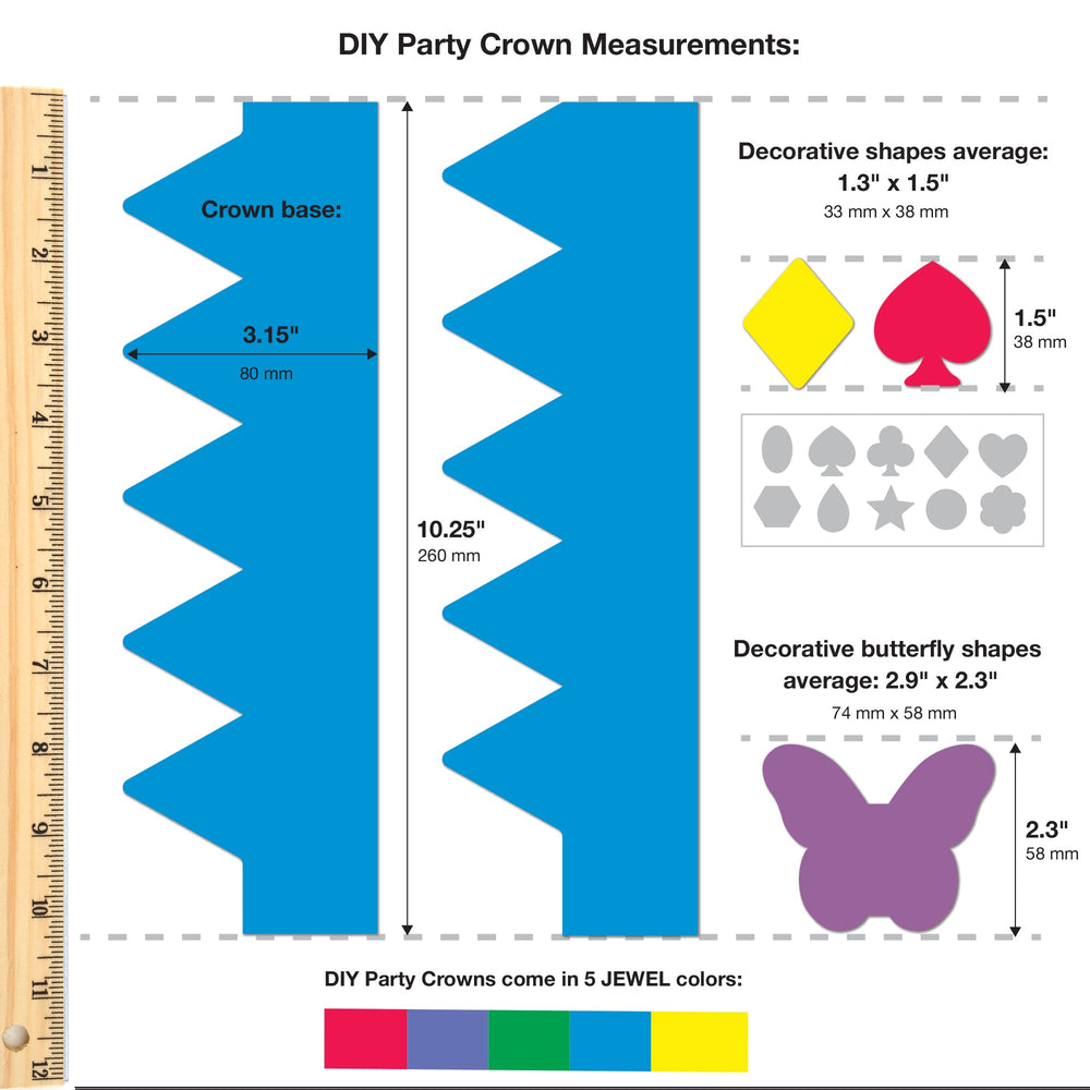 DIY Paper Crowns (ONLINE ORDER ONLY)